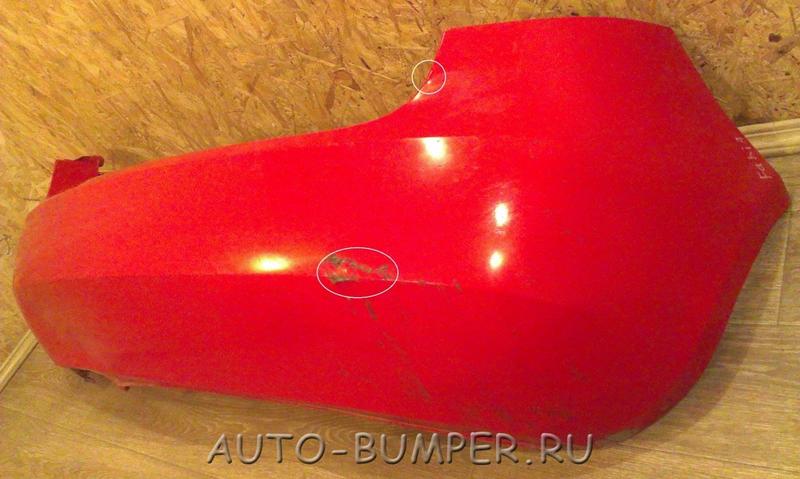 Skoda Fabia 2007- Бампер задний  5J6807421