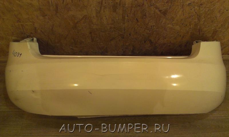 Skoda Fabia 2007- Бампер задний  5J6807421