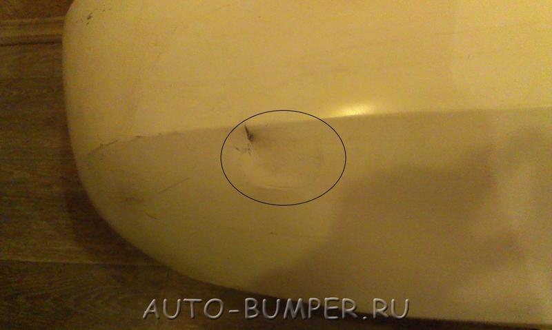 Skoda Fabia 2007- Бампер задний  5J6807421