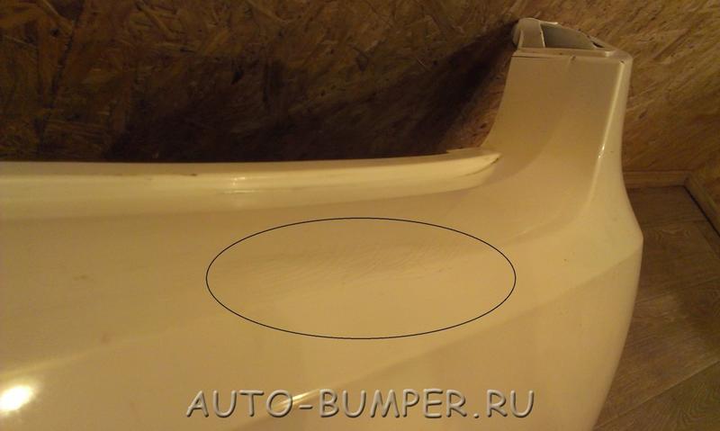 Skoda Fabia 2007- Бампер задний  5J6807421