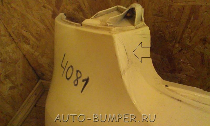 Skoda Fabia 2007- Бампер задний  5J6807421