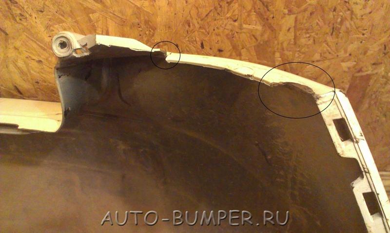 Skoda Fabia 2007- Бампер задний  5J6807421