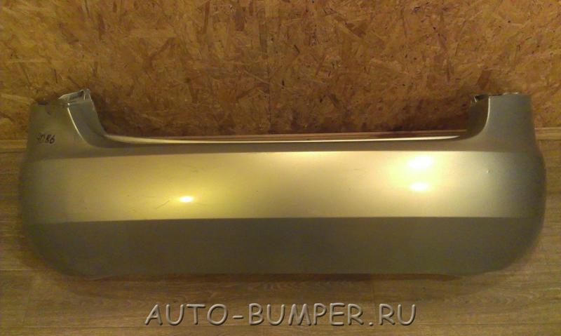 Skoda Fabia 2007- Бампер задний  5J6807421