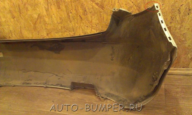 Skoda Fabia 2007- Бампер задний  5J6807421