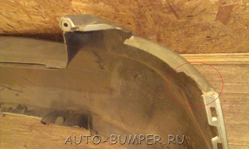 Skoda Fabia 2007- Бампер задний  5J6807421