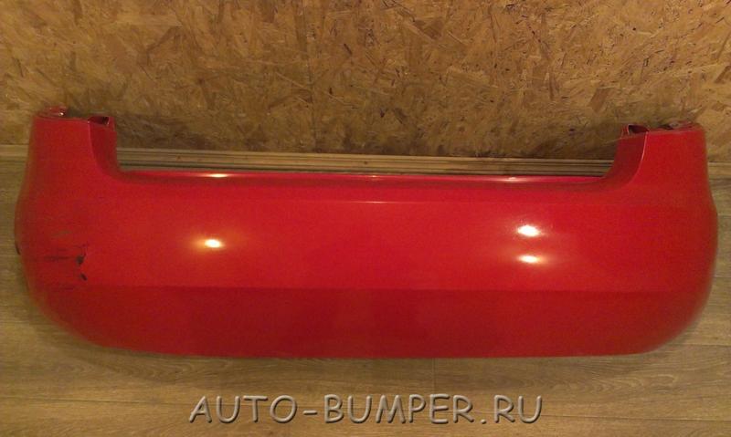 Skoda Fabia 2007- Бампер задний  5J6807421