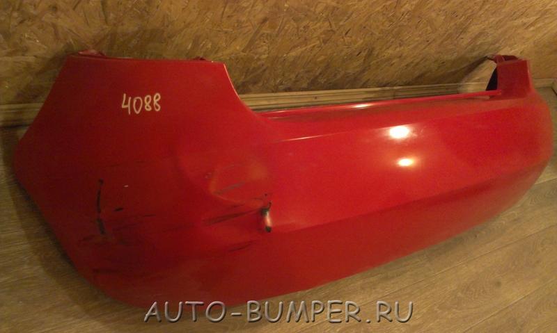 Skoda Fabia 2007- Бампер задний  5J6807421