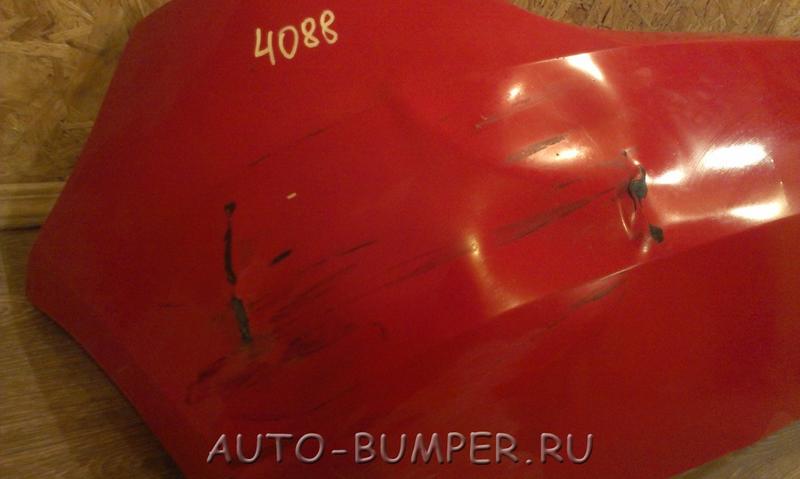 Skoda Fabia 2007- Бампер задний  5J6807421