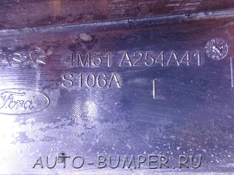 Ford Focus 2 2005-2011 Молдинг задней левой двери 4M51A254A41AF 4M51-A254A41-AF  1360967