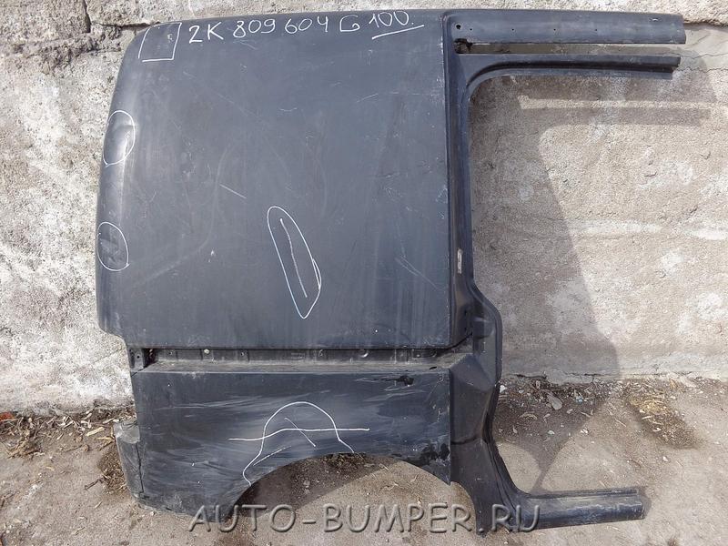 Volkswagen Caddy 2004- Боковая панель кузова правая  2K0809604G
