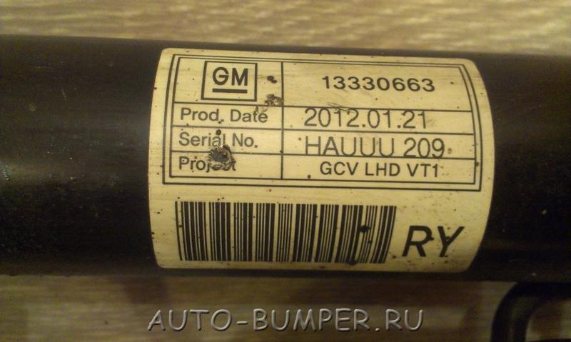 Opel Astra J 2010-; Chevrolet Cruze 2009- Рейка рулевая  13330663 