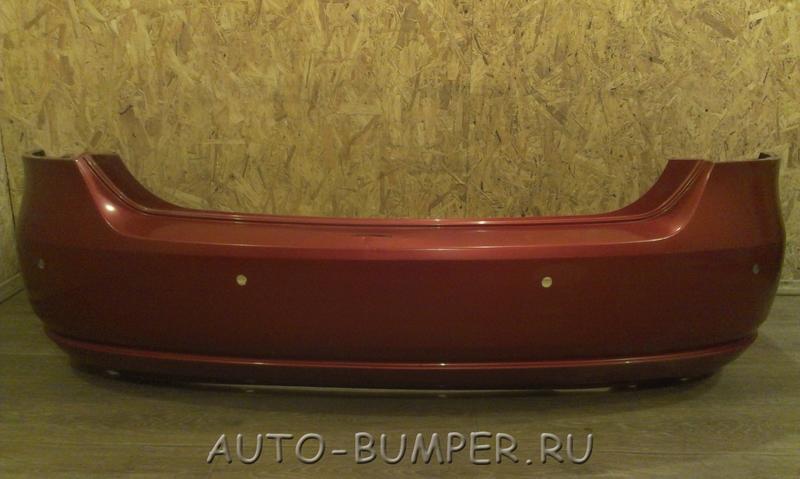 Volkswagen Polo Седан 2010- Бампер задний  6RU807421CGRU