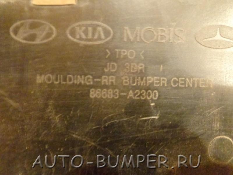 Kia Ceed coupe 2011- Накладка заднего бампера  86683A2300