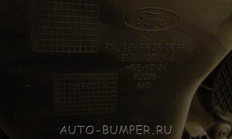 Ford Focus 3 2011- Обшивка двери задней правая BM51A27406E