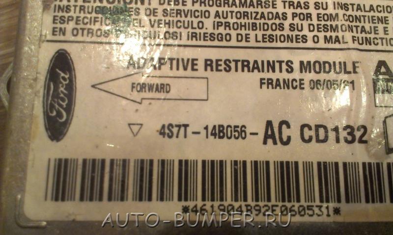 Ford Mondeo 3 2000- Блок управления подушкой безопасности  4S7T14B056AC