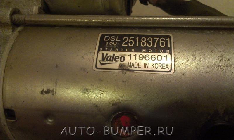 Chevrolet, Opel Стартер A22DM[LNQ] Дизель  25183761 4802243