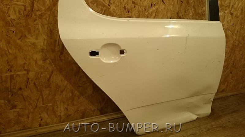 Skoda Fabia 2007- Дверь задняя правая  5J6833601