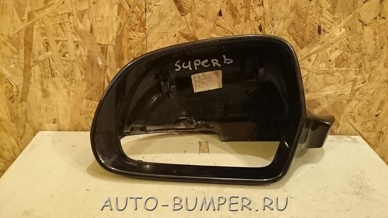 Skoda Superb 2008- Крышка зеркала левая 3T0857537