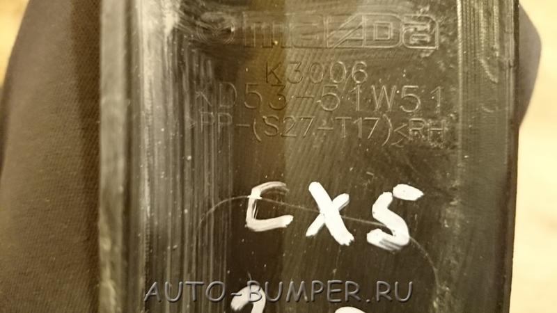 Mazda CX 5 2012- Расширитель крыла заднего правого KD5351W51 KD5351W50A