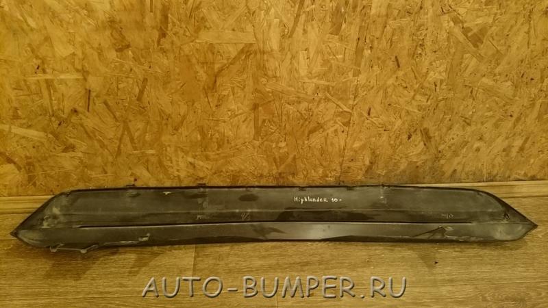Toyota Highlander 2010- Спойлер бампера заднего 5216948040; 5216948050