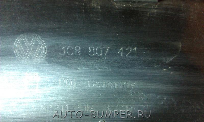 Volkswagen Passat CC 2009- Бампер задний  3C8807421; 3C8807421EGRU; 3C8807417PGRU