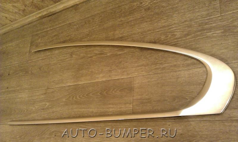 Jaguar XF 2008- Молдинг окна двери задней левой 8X23F255A61AH