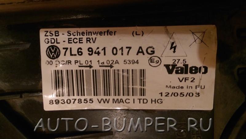 Volkswagen Touareg 2003- Фара передняя левая 7L6941017AG