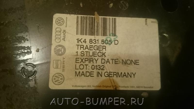 Volkswagen Golf 5 2005- Усиление передней левой двери 1K4831505D