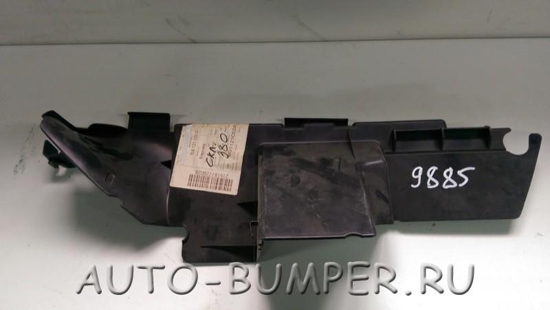 Volkswagen Touareg 2003- Воздуховод радиатора охлаждения левый 7L6121333D