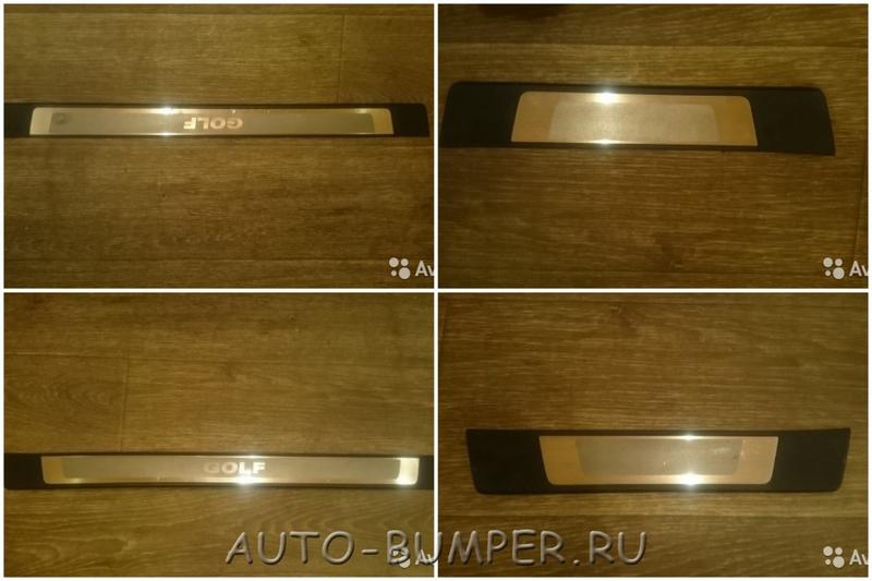 Volkswagen Golf 7 2012- Декоративная накладка порога комплект 5G0071303A