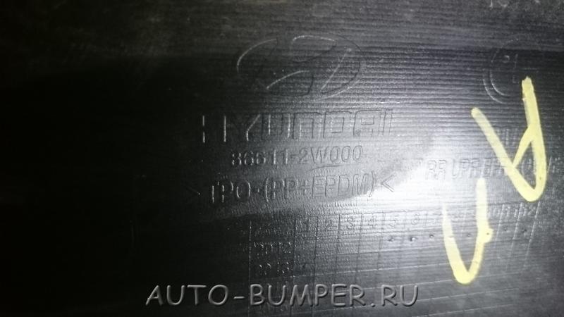 Hyundai Santa Fe 2012- Бампер задний 866112W000