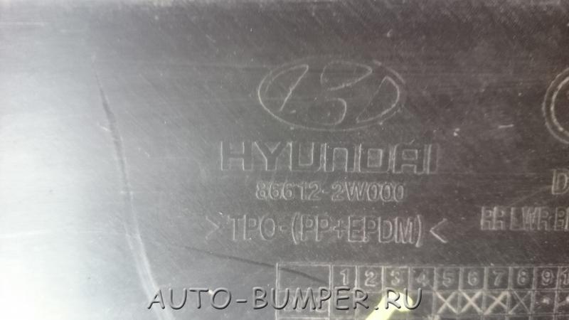 Hyundai Santa Fe 2012- Бампер задний 866122W000