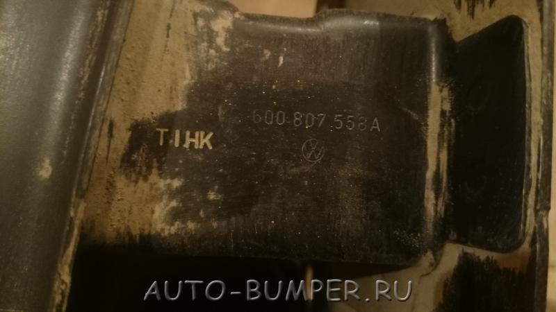 Volkswagen Polo 9N Хэтчбэк 2001- Усилитель бампера заднего  6Q0807558A 6Q0807305 