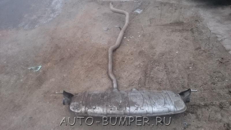 VW Touareg 2007- Глушитель, 2.5 Дизель BPE 7L6253609M  7L6253301C
