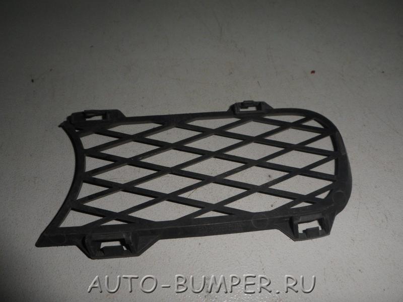 Volkswagen Touareg 2003- Декоративная решетка бампера левая нижняя 7L6853683A 7L6853683A9B9