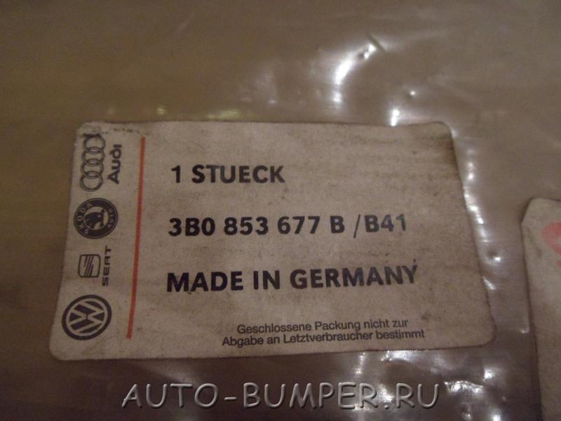 Volkswagen Passat B5 1997- Решетка бампера левая 3B0853677BB41