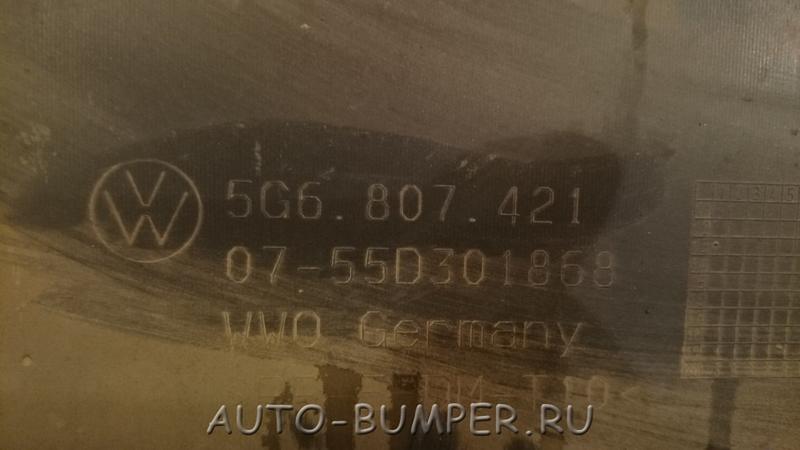 Volkswagen Golf 7 2012- Бампер задний 5G6807421