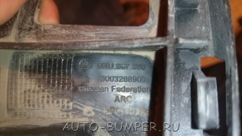 Volkswagen Tiguan 2012- Кронштейн бампера заднего левый 5NU807393 5NU807393A
