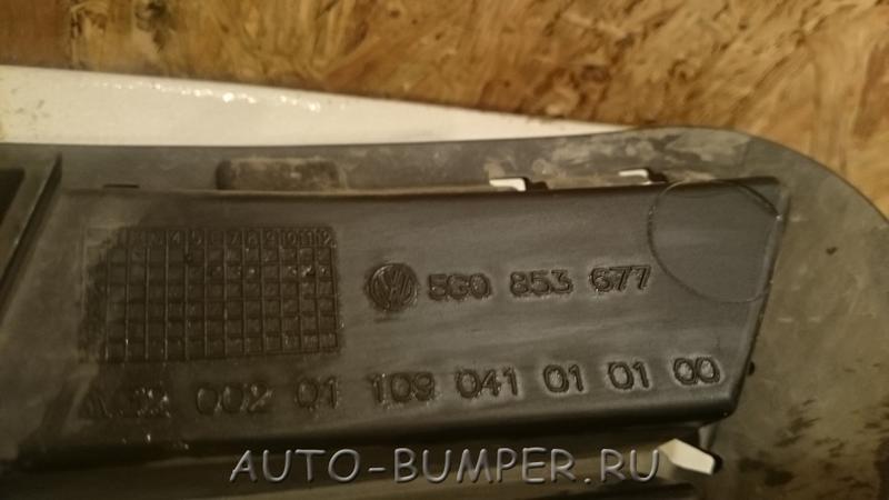 Volkswagen Golf 7 2013- Решетка бампера 5G0853677; 5G08536779B9