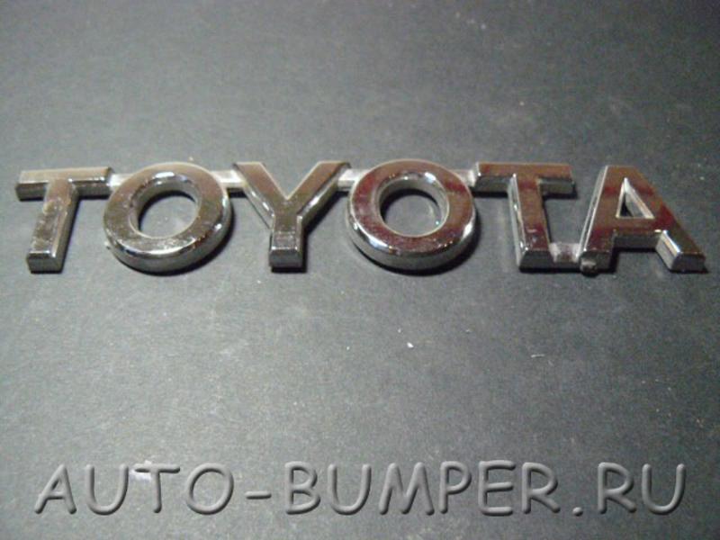 Toyota надпись крышки багажника