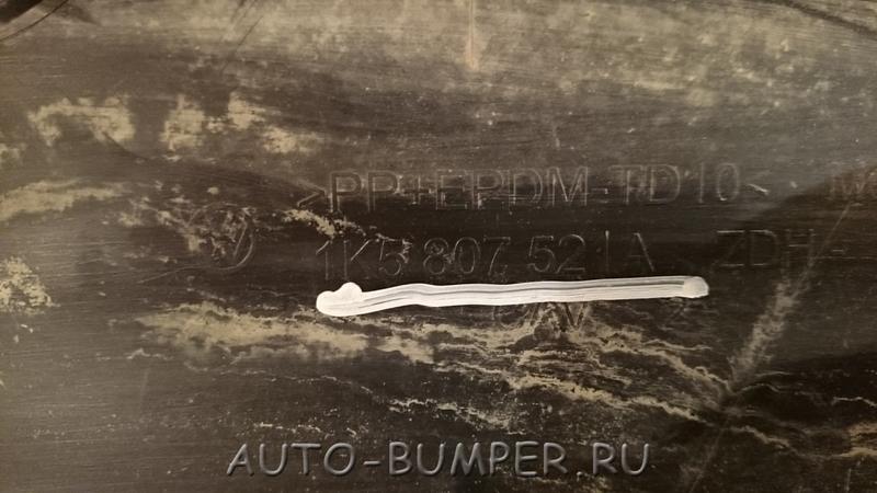 Volkswagen Jetta 2006- Спойлер бампера заднего 1K5807521A 9B9