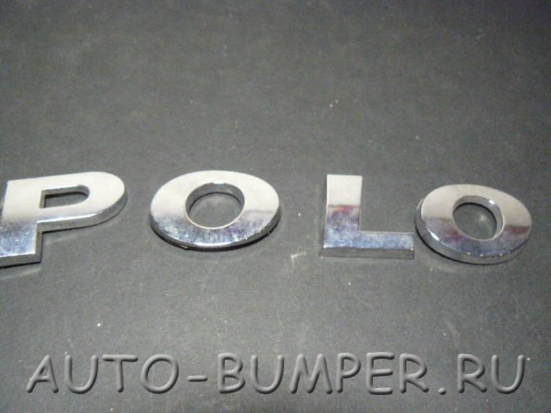 Volkswagen Polo надпись на крышку багажника 6R0853687A739 6C08536872ZZ