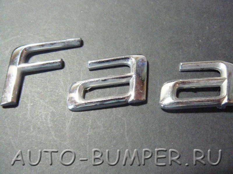Skoda Fabia надпись