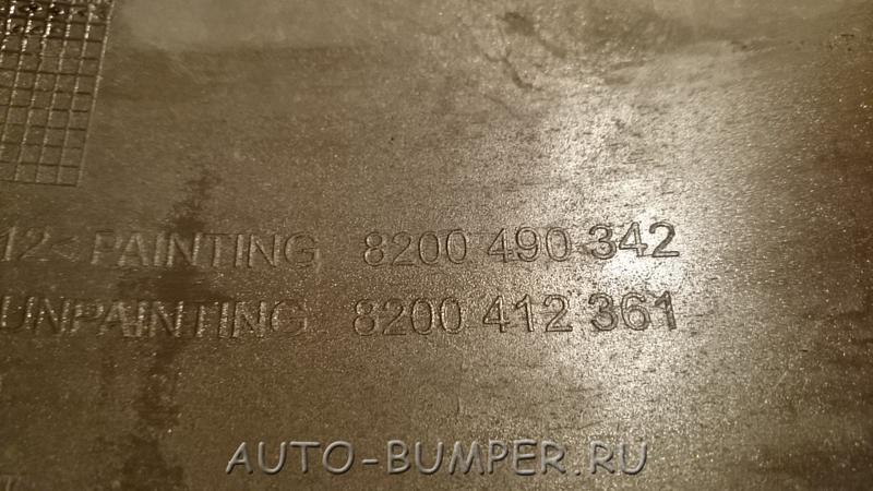 Renault Megane 2006- Накладка переднего бампера правая 8200490342 8200412361