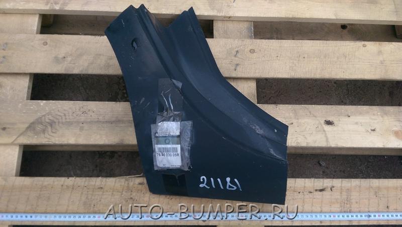 Renault Fluence 2010- Порог кузова правый 764603005R