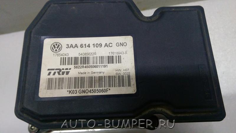 VW Passat CC, B7 2012- Модуль ABS 3AA614109AC 3AA614109 AC BEF