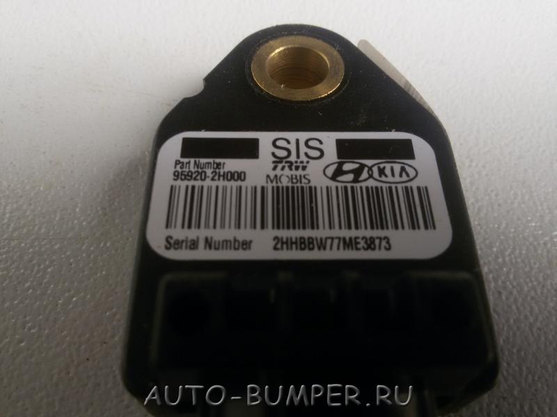 Kia, Hyundai Accent 1999 - Датчик удара подушки безопасности 959202H000