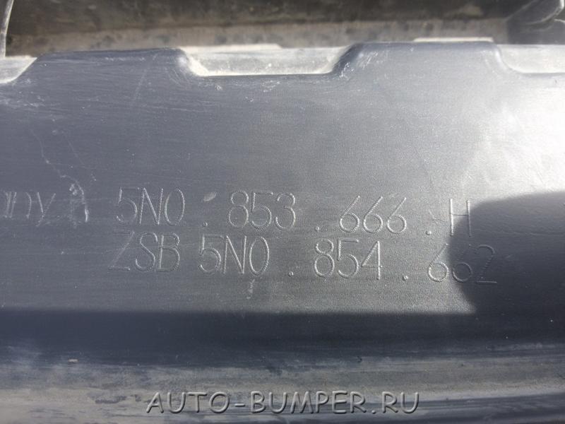 VW Tiguan 2011- Решетка ПТФ правая 5N0853666G; 5N0853666G9B9
