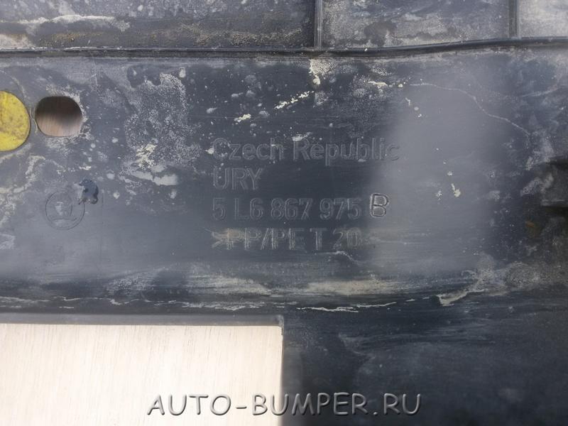 Skoda Yeti 2010- Обшивка двери багажника 5L6867975B 5L6867975B9B9