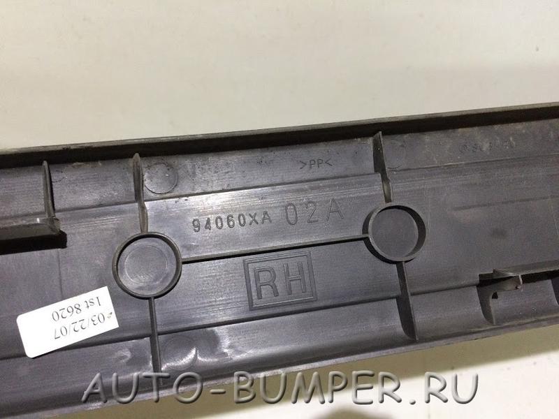 Subaru Tribeca 2006- Накладка порога (внутренняя) передняя правая 94060-XA02A-MW